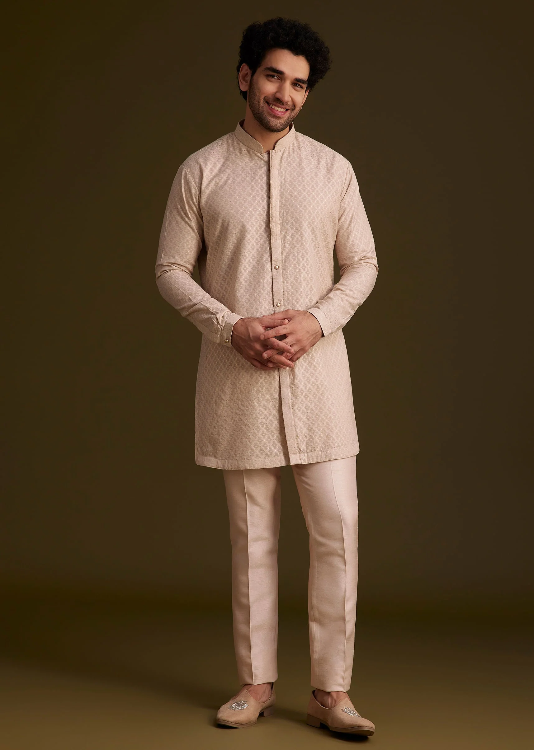 14346-beige-embroidered-indo-western-set-6.webp Beige Embroidered Indo Western Set