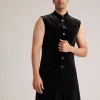 14409-black-velvet-indowestern-set-with-cut-dana-embellishment-7.webp Black Velvet Indowestern Set With Cut Dana Embellishment