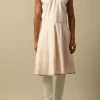 Majestic White Raw Silk Sherwani