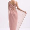 Pink Cutdana Embroidered Organza Saree With Unstitched Blouse