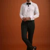 Black Salli Embellished Tuxedo Set