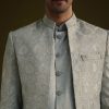 14581-grey-silk-jodhpuri-suit-featuring-foil-print-3.jpg Grey Silk Jodhpuri Suit Featuring Foil Print