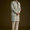 14581-grey-silk-jodhpuri-suit-featuring-foil-print-4.webp Grey Silk Jodhpuri Suit Featuring Foil Print