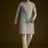 14581-grey-silk-jodhpuri-suit-featuring-foil-print-6.webp Grey Silk Jodhpuri Suit Featuring Foil Print