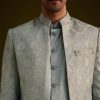 14581-grey-silk-jodhpuri-suit-featuring-foil-print-8.jpg Grey Silk Jodhpuri Suit Featuring Foil Print