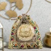 Gold Brocade Potli Bag