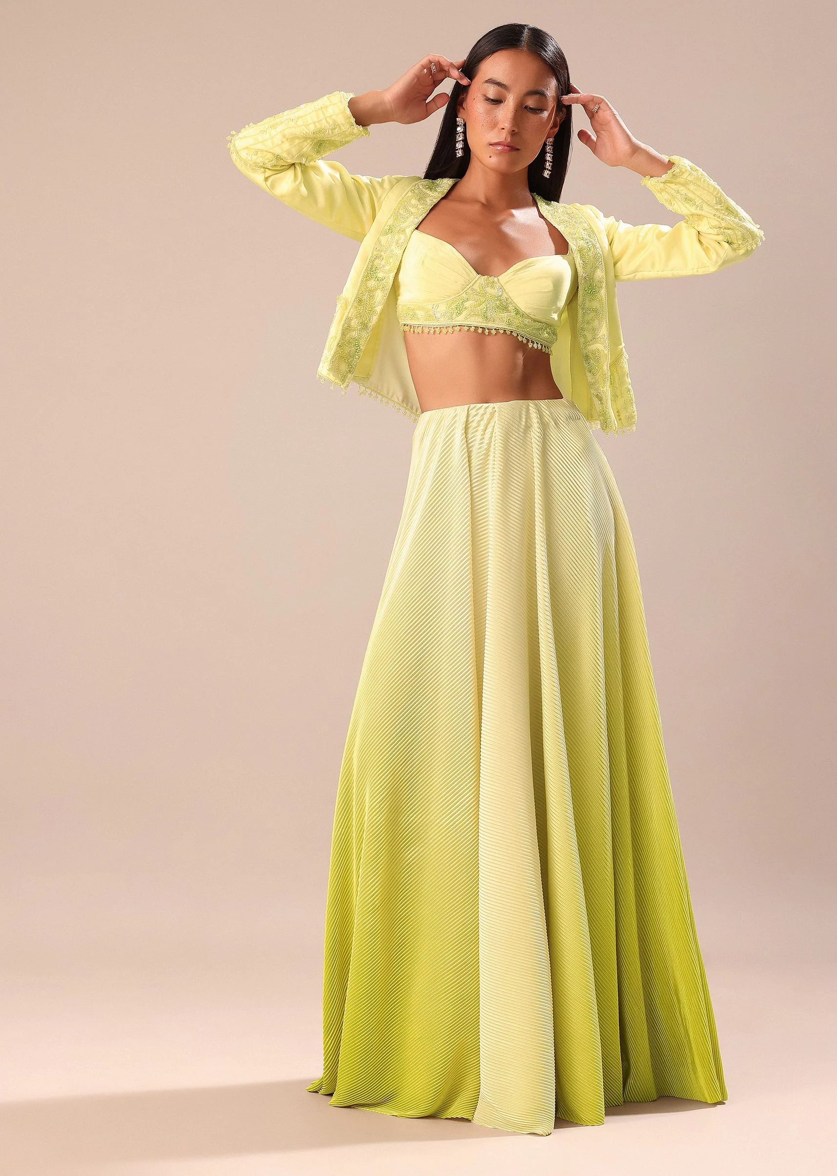 14604-yellow-ombre-organza-blouse-and-palazzo-with-jacket-1.webp Yellow Ombre Organza Blouse And Palazzo With Jacket