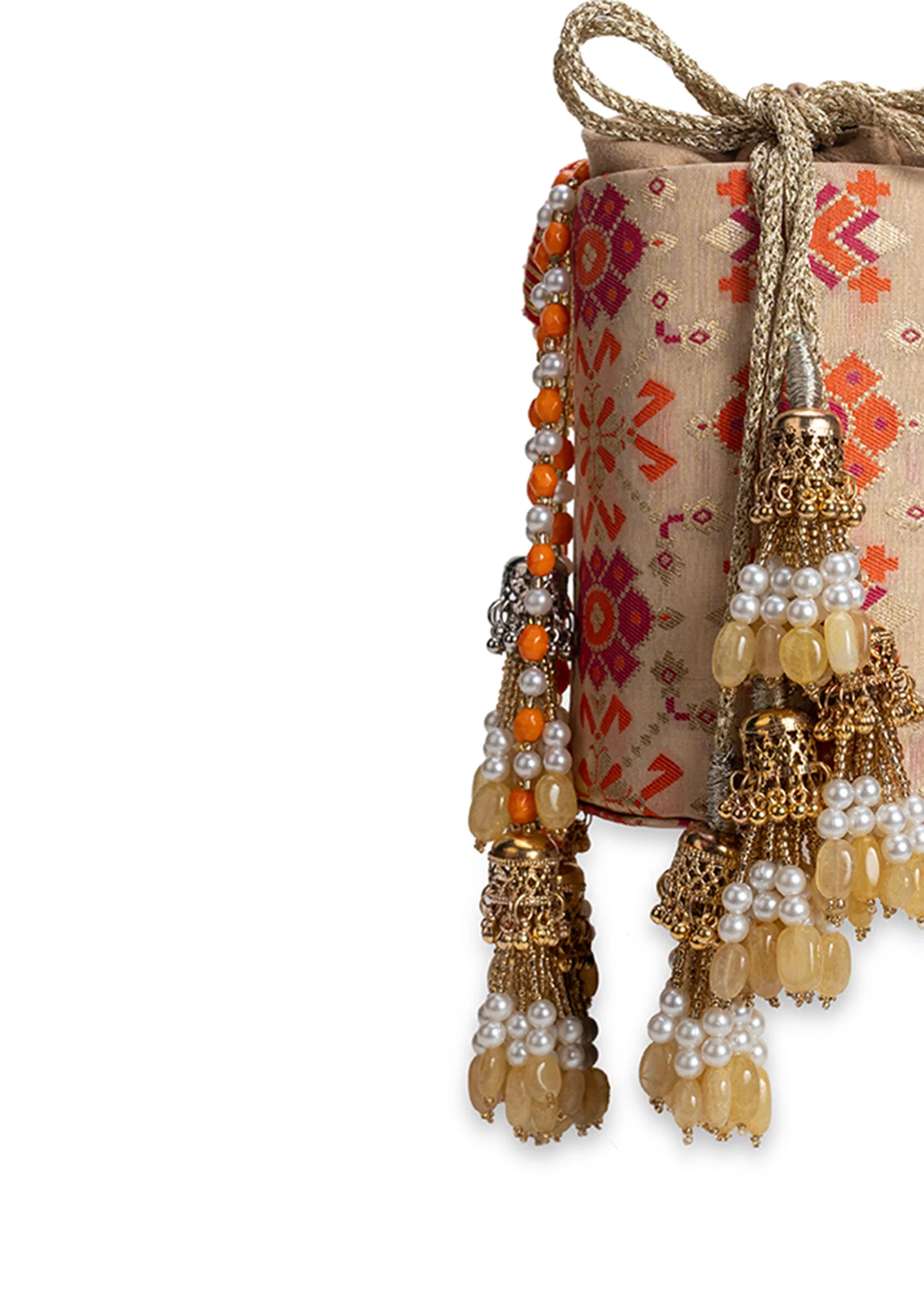 Multi Cotton Potli Bag
