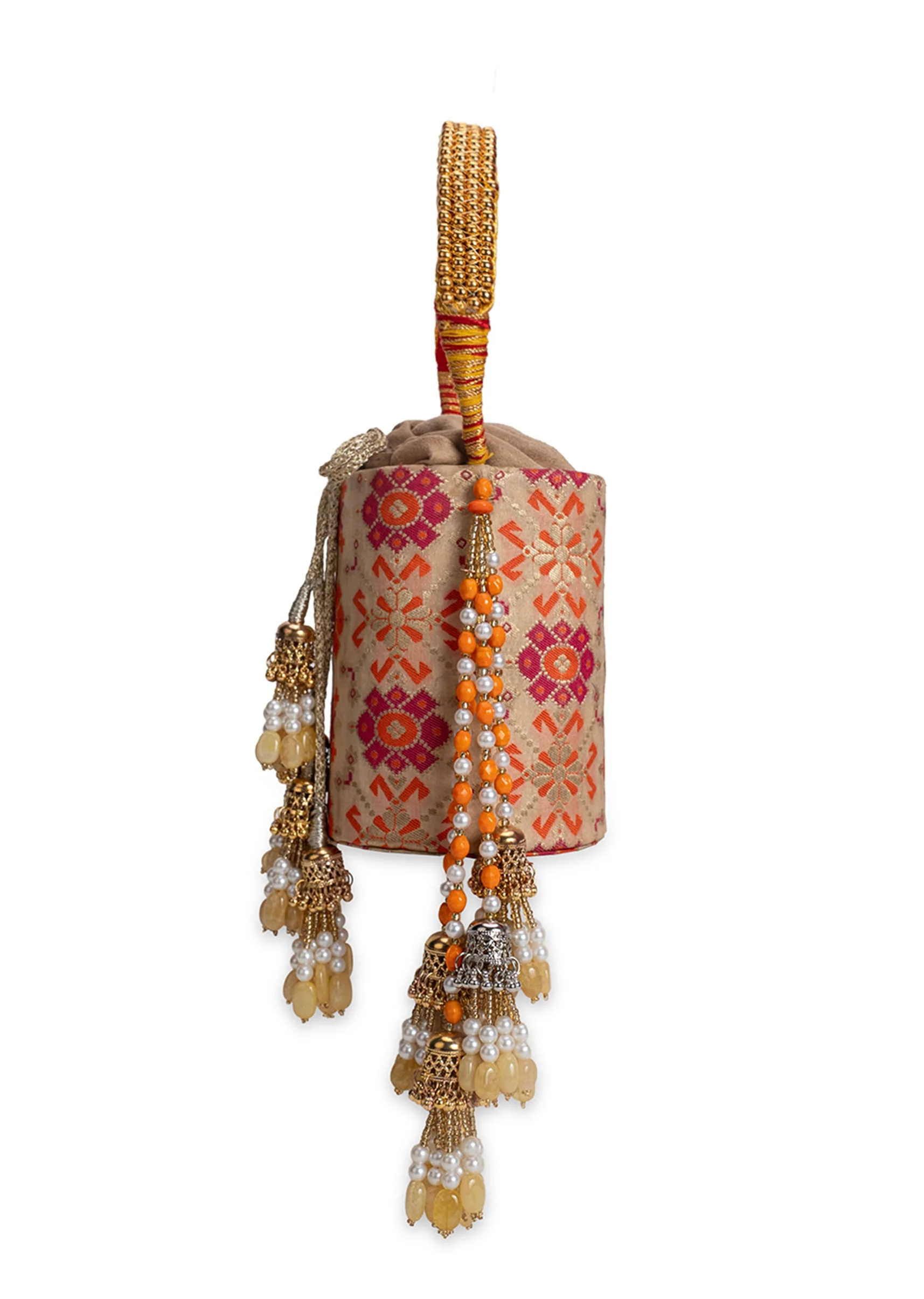 Multi Cotton Potli Bag