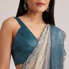 1493-peacock-blue-ombre-sequins-saree-with-scalloped-embroidered-border-3.jpg Peacock Blue Ombre Sequins Saree With Scalloped Embroidered Border