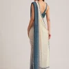 1493-peacock-blue-ombre-sequins-saree-with-scalloped-embroidered-border-4.webp Peacock Blue Ombre Sequins Saree With Scalloped Embroidered Border