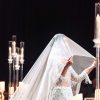 Beige Fish-Cut Lehenga And Blouse With Crystal Tassels