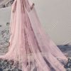 Pink Floral Embroidered Bridal Lehenga With Two Dupattas