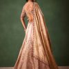 Pink Raw Silk Hand Work Lehenga Choli With Dupatta
