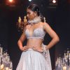 Beige Silk Lehenga Set With Zardozi Work And Cutdana Embroidery