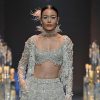White Crystal Embellished Lehenga Set