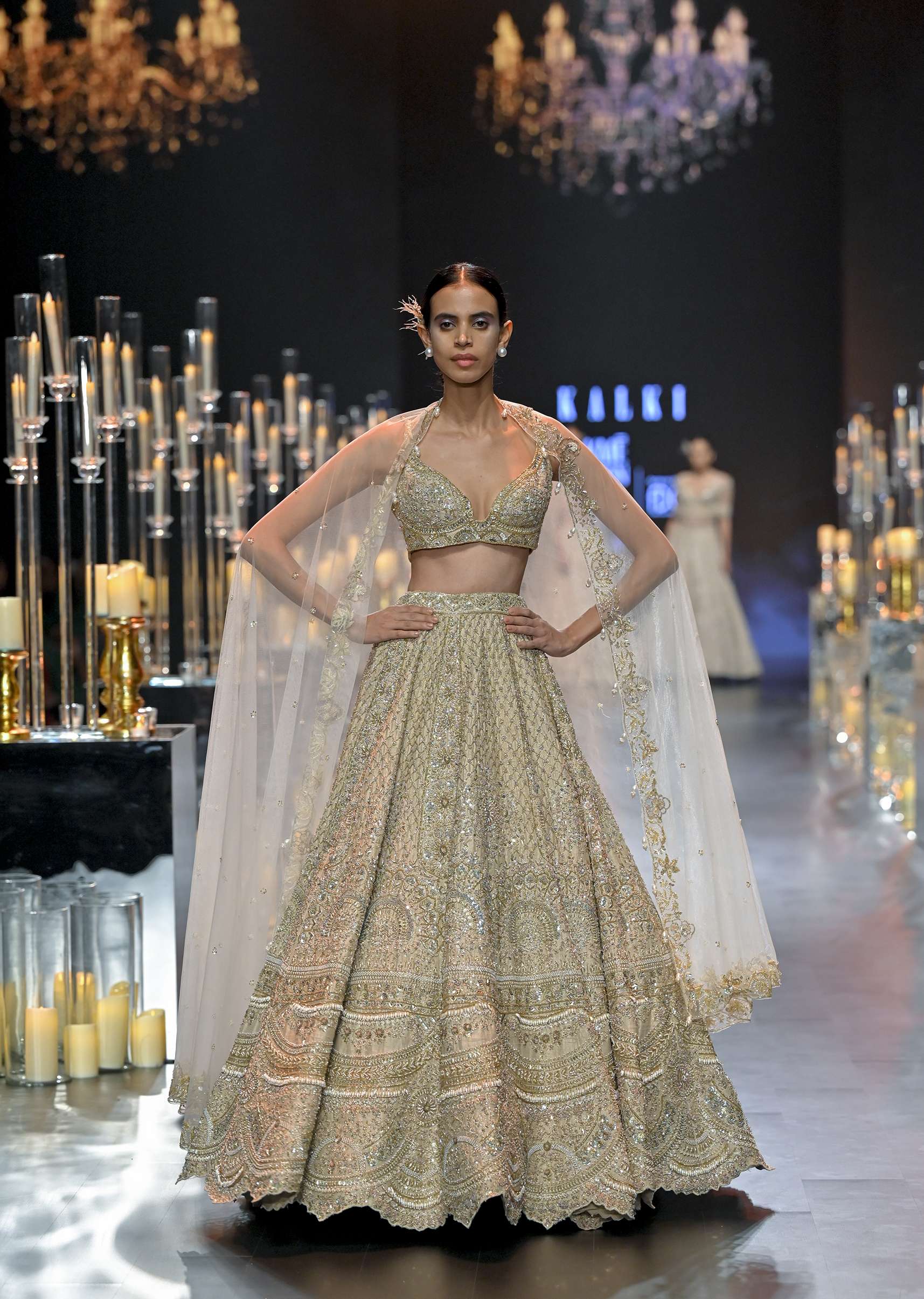 16116-beige-bridal-lehenga-set-in-raw-silk-with-jaal-embroidery-and-pearl-tassels-1.jpg Beige Bridal Lehenga Set In Raw Silk With Jaal Embroidery And Pearl Tassels