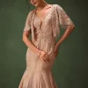 Pink Tissue Cutdana Fishcut Lehenga With Cape And Jacket