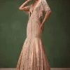 Pink Tissue Cutdana Fishcut Lehenga With Cape And Jacket