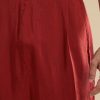 Red Ajrakh Printed Kurta Set