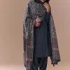 Indigo Kurta Set with Ajrakh Dupatta