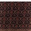 Black Linen Saree With Authentic Ajrakh Print And Golden Pallu