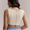 Ivory Linen Printed Saree With Handcrafted Ajrakh Patch Work