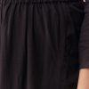 Black Linen Kurta Set with Ajrakh Dupatta