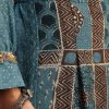 Blue Printed Kurti With Palazzo Set