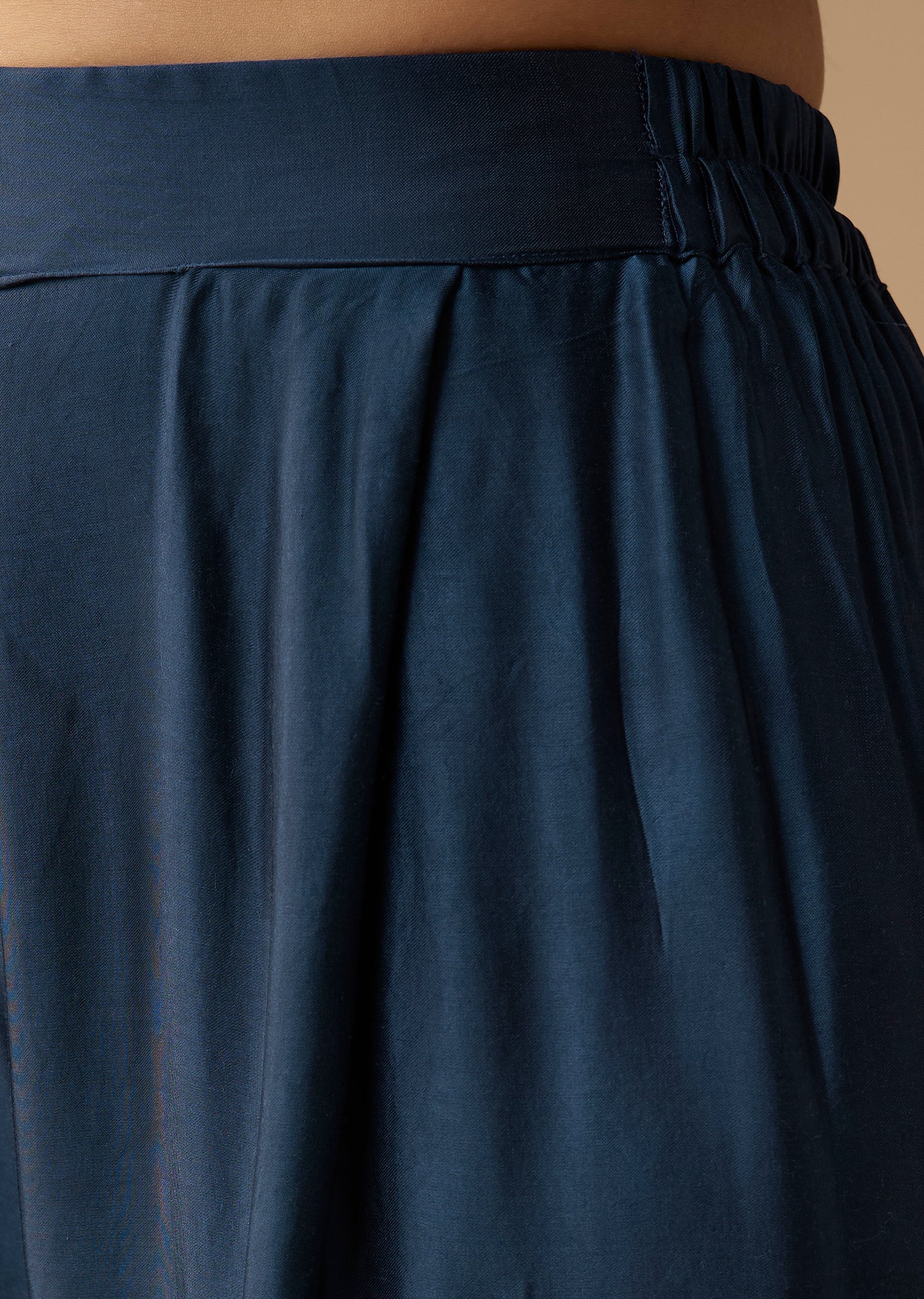 Indigo Ajrakh Tunic and Pant Set