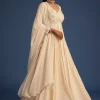 17323-off-white-georgette-embellished-anarkali-with-dupatta-1.webp Off White Georgette Embellished Anarkali With Dupatta