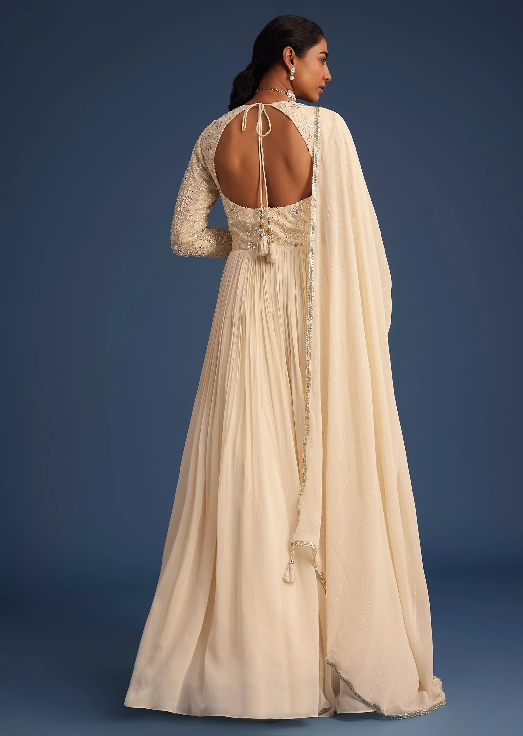 17323-off-white-georgette-embellished-anarkali-with-dupatta-5.webp Off White Georgette Embellished Anarkali With Dupatta