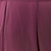 Wine Embellished Anarkali Suit Set With Pant And Dupatta