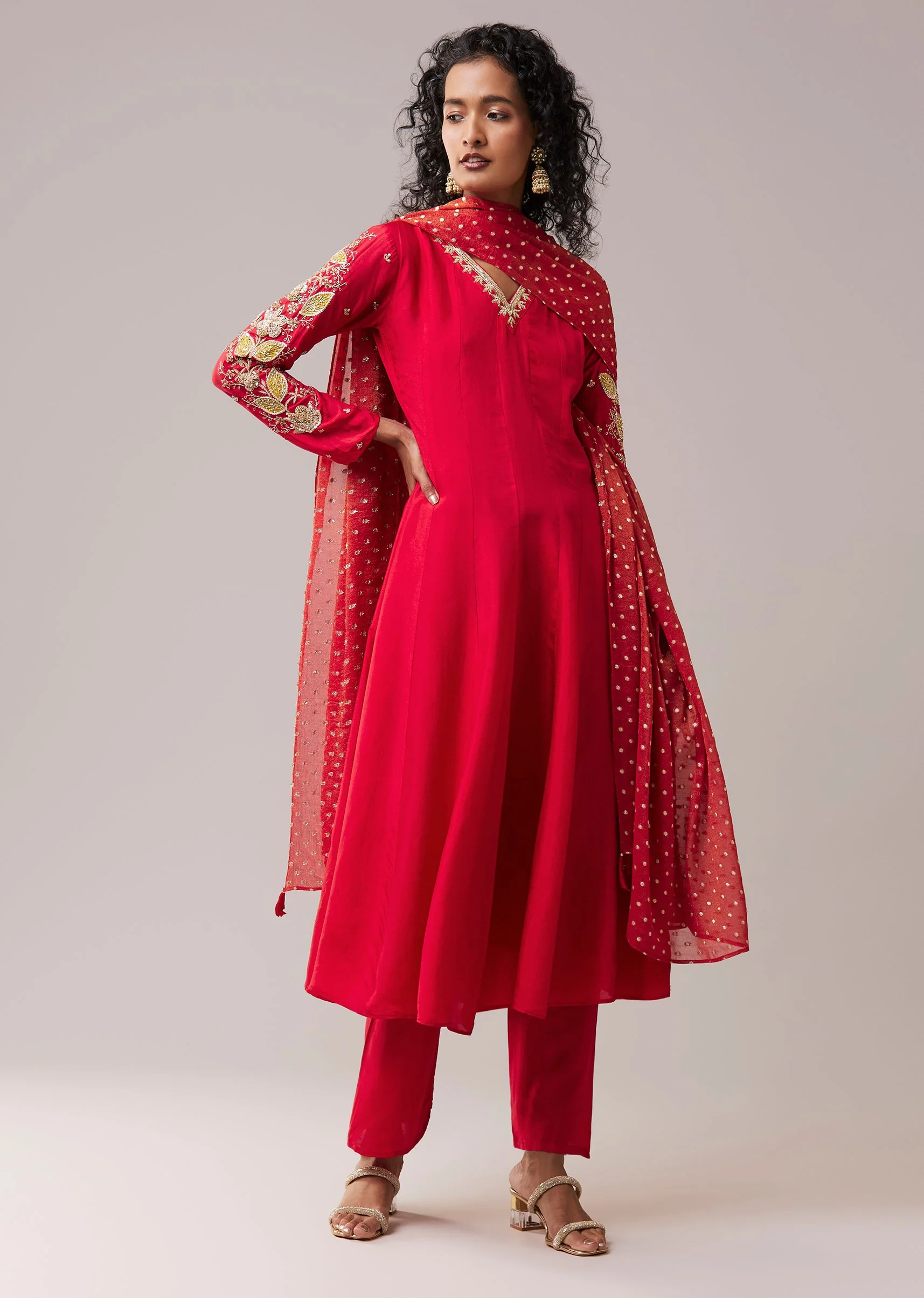 17616-pink-dola-silk-embellished-anarkali-set-1.webp Pink Dola Silk Embellished Anarkali Set