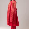 Pink Dola Silk Embellished Anarkali Set
