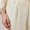 Ivory Cotton Silk Anarkali With Gotta Work