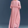 Light Pink Chinon Anarkali Suit With Cutdana And Sequins Embroidery