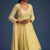 17789-light-yellow-georgette-anarkali-with-mirror-and-sequin-work-4.webp Light Yellow Georgette Anarkali With Mirror And Sequin Work