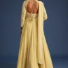 17789-light-yellow-georgette-anarkali-with-mirror-and-sequin-work-5.webp Light Yellow Georgette Anarkali With Mirror And Sequin Work