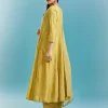 Green Anarkali Set With Sequins And Resham Work