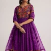 17945-purple-silk-bandhani-anarkali-with-organza-dupatta-4.webp Purple Silk Bandhani Anarkali With Organza Dupatta