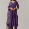 18002-purple-sequin-work-silk-anarkali-set-1.webp Purple Sequin Work Silk Anarkali Set