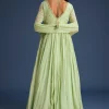 18044-mint-green-tissue-embroidered-anarkali-with-dupatta-5.webp Mint Green Tissue Embroidered Anarkali With Dupatta