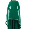 Green Angarkha Anarkali