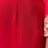 Rani Pink Gotta & Zardosi Anarkali Set With Dupatta