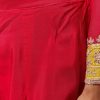 Pink Zardozi Embellished Silk Anarkali Set