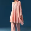 Pink Silk Anarkali Suit With Thread Work Detail