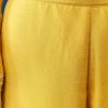 Yellow Pastel Pakistani Style Anarkali Suit With Thread Work