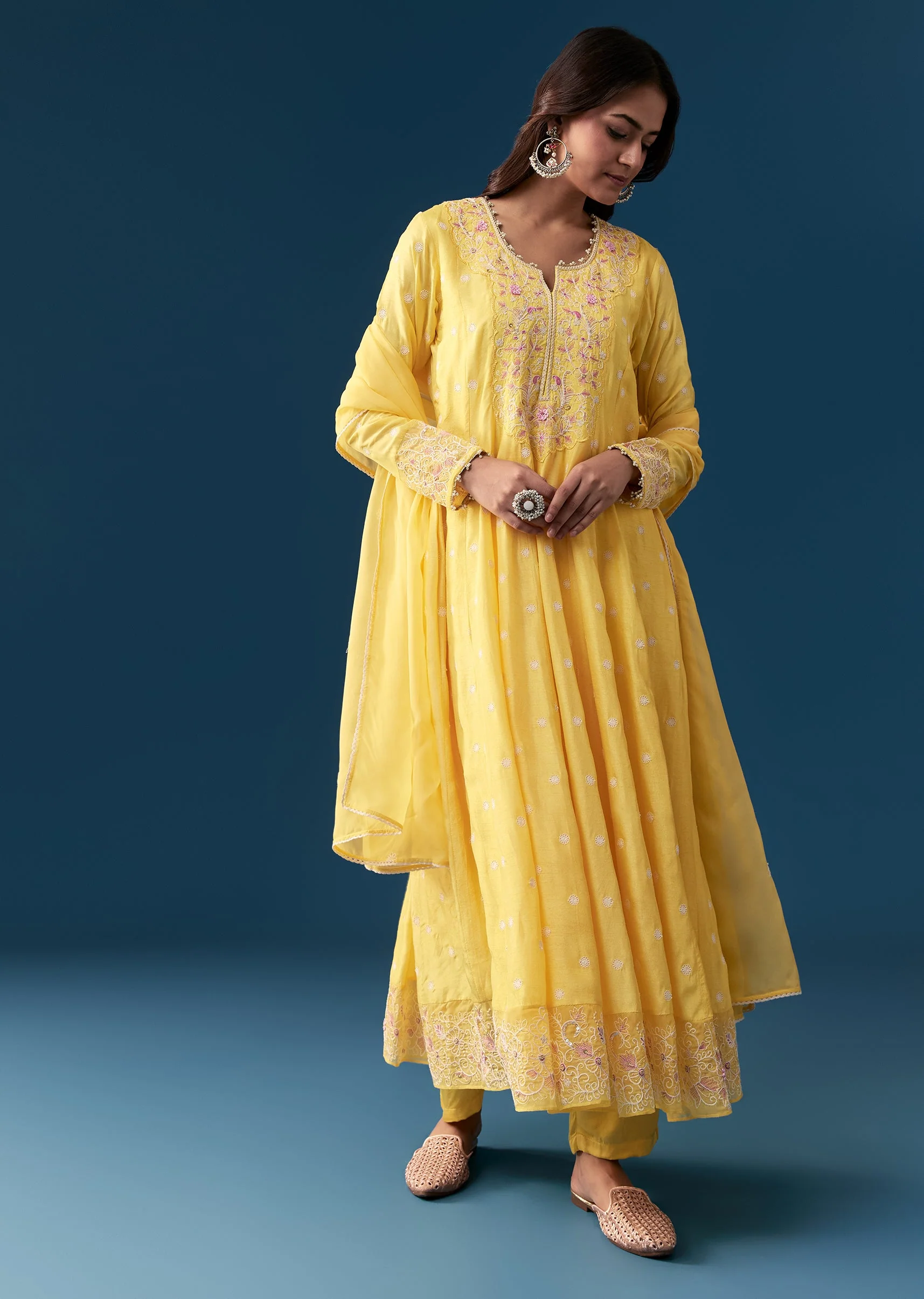 18311-yellow-silk-anarkali-suit-with-resham-and-sequins-work-1.webp Yellow Silk Anarkali Suit With Resham And Sequins Work
