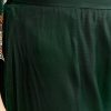 Green Printed Anarkali Set